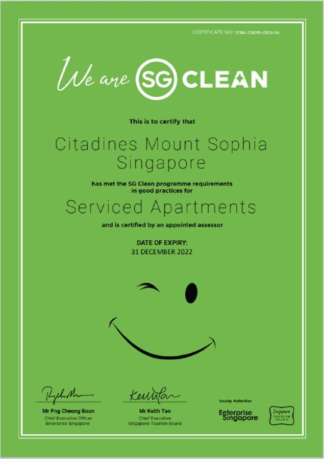 Citadines Mount Sophia Singapore Eksteriør bilde